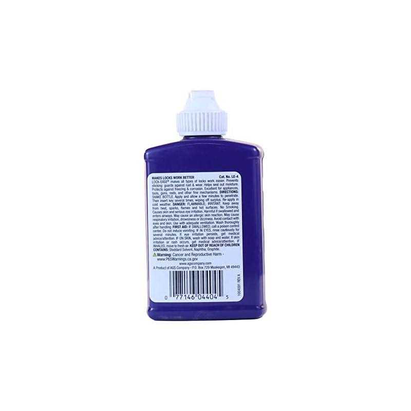 AGS 3.4 Oz Lock Ease Fluid LE-4 - Image 5