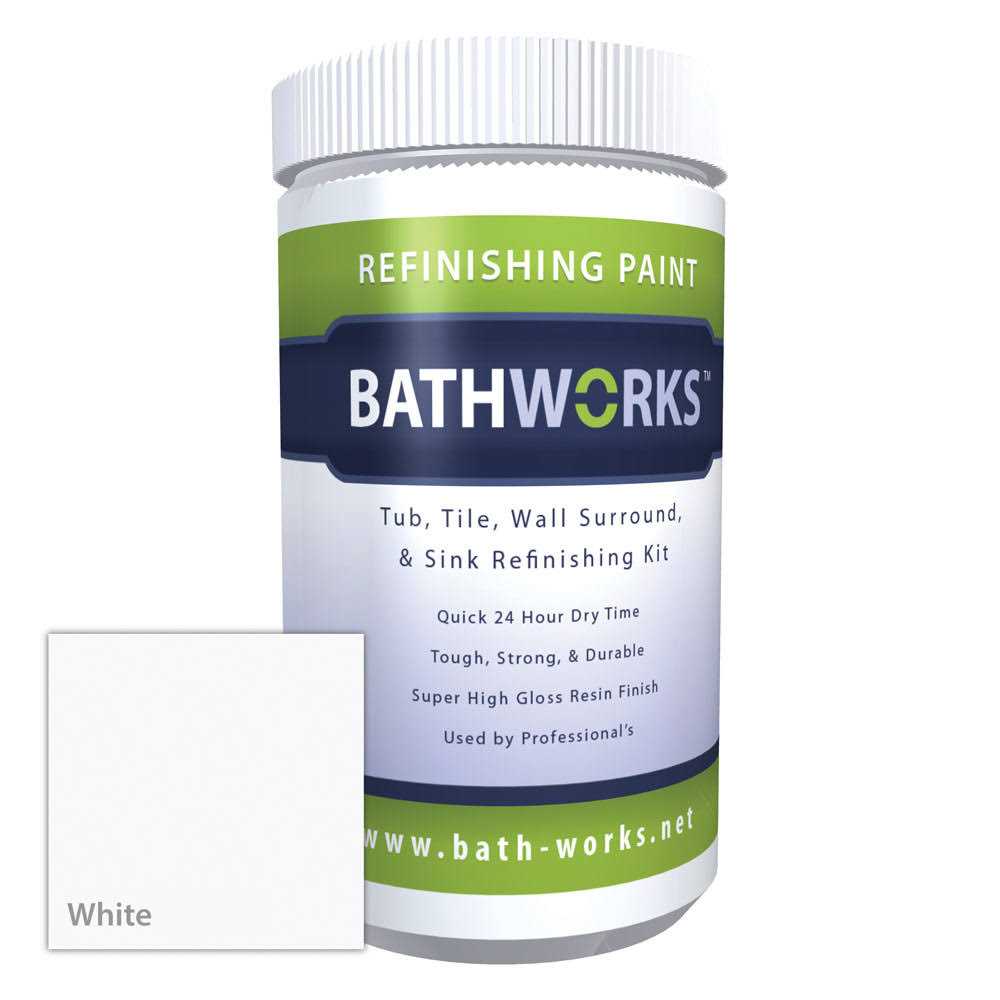 Bathworks DIY Bathtub & Tile Refinishing Kit w/Non-Slip - Image 4