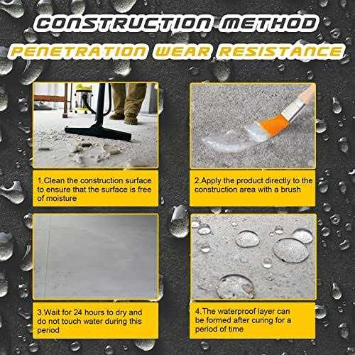 Abtoff Invisible Waterproof Agent Waterproof Sealant No Pounding Brick Leakage - Image 4
