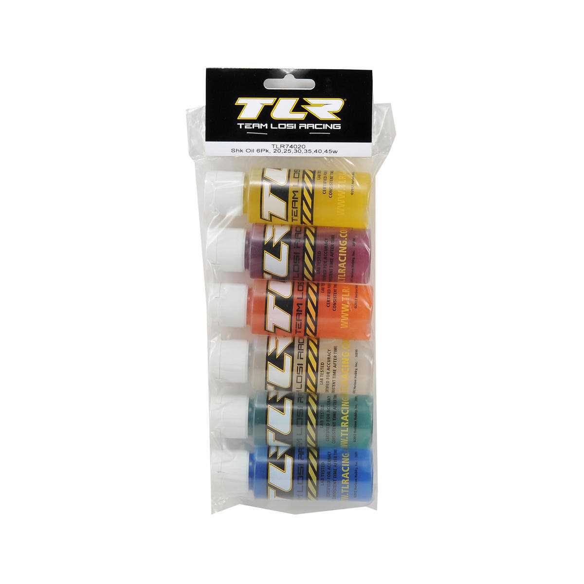 Team Losi Racing TLR74020 Shock Oil 6pk - Image 3