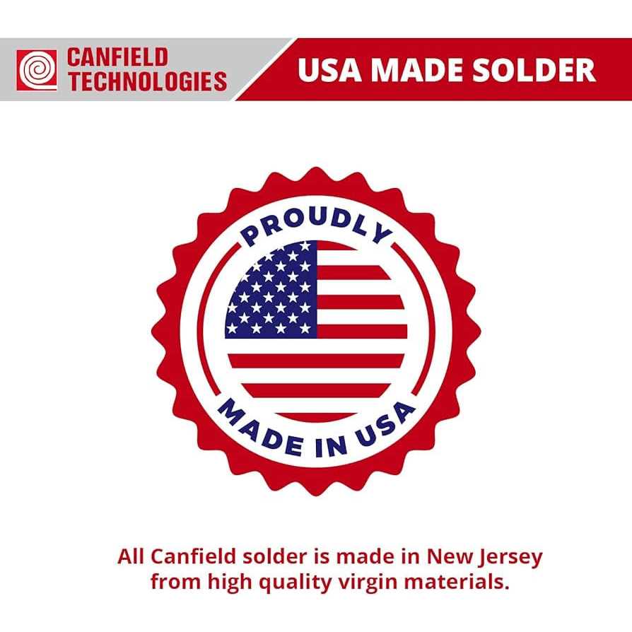 Canfield 50/50 solder for stained glass 1 Lb Spool - Image 4