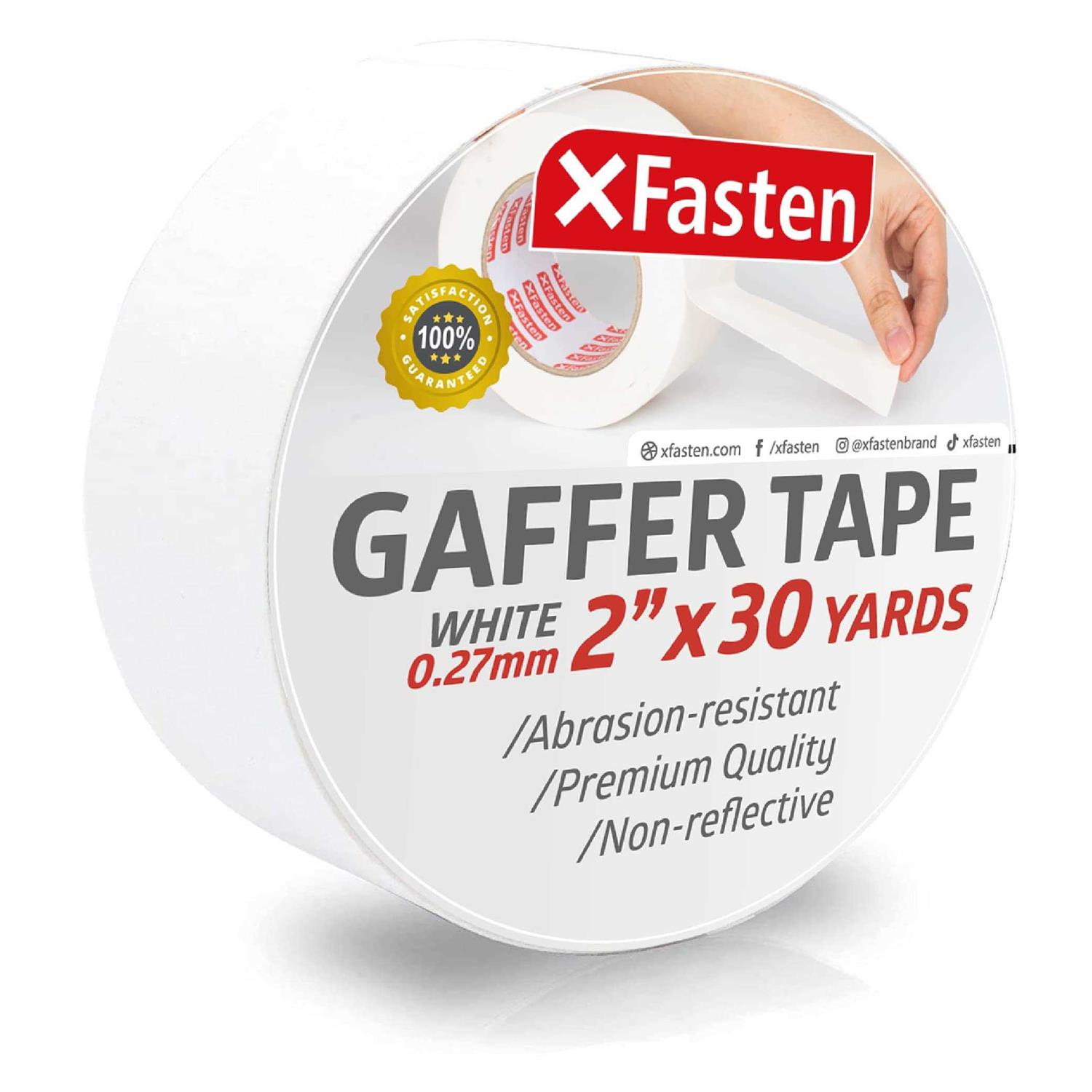 Xfasten Gaffer Tape 2 Inch X 30 Yards Residue Gaffers Tape - Image 4