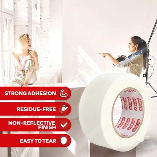Xfasten Gaffer Tape 2 Inch X 30 Yards Residue Gaffers Tape - Image 4