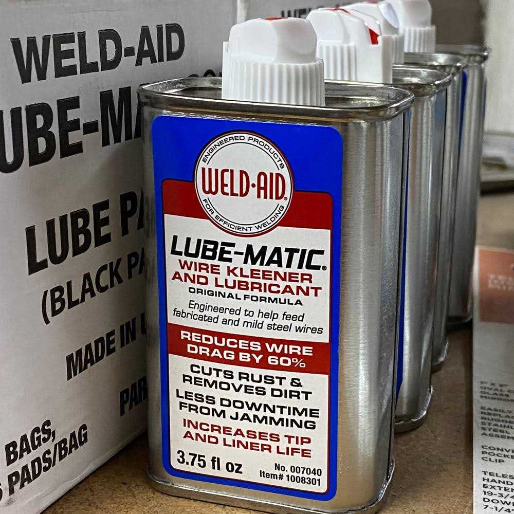 Weld-Aid Lube-Matic Wire Kleener & Lubricant 007040 - Image 3