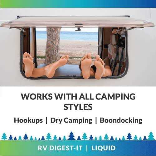 Unique RV Digest-It Black Holding Tank Treatment - Image 5