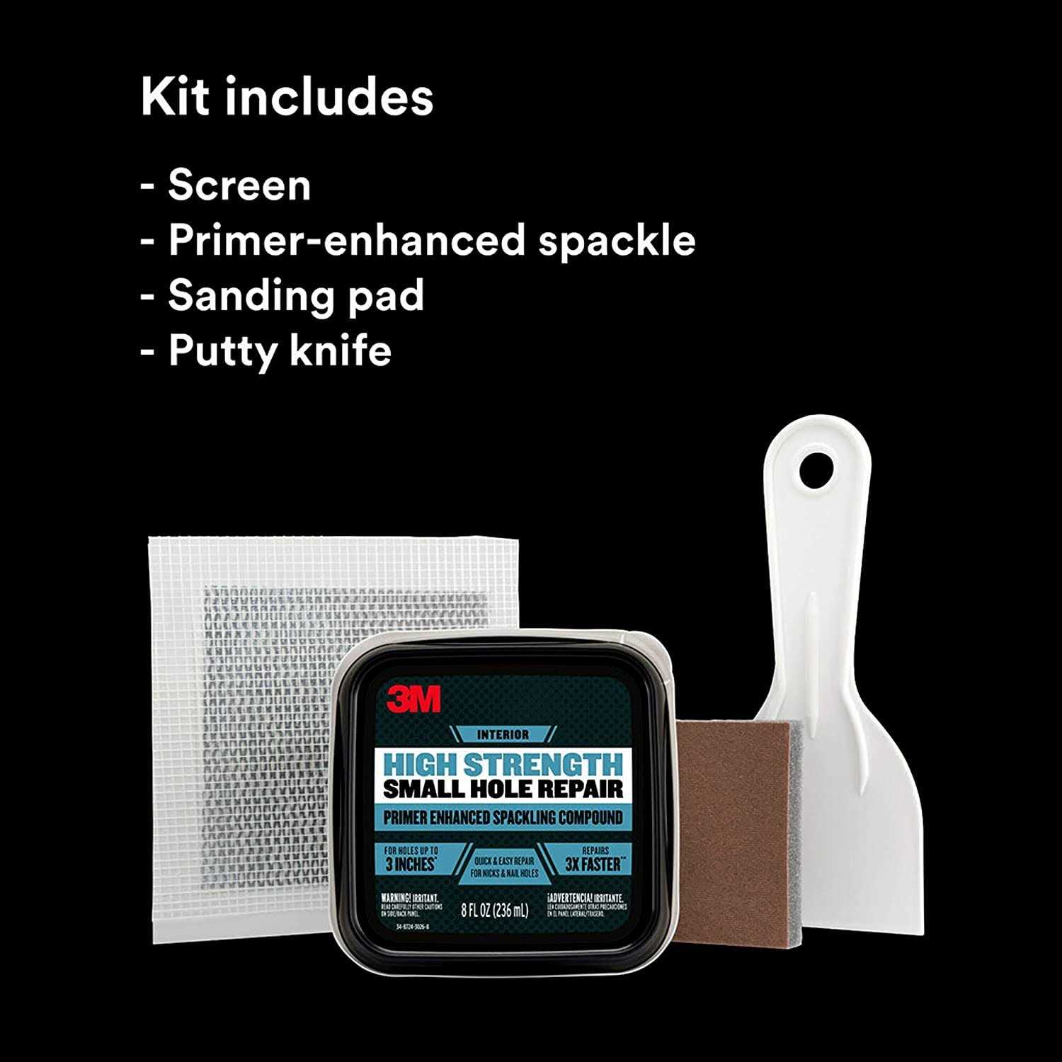 3M Small Hole Repair Kit - Image 5
