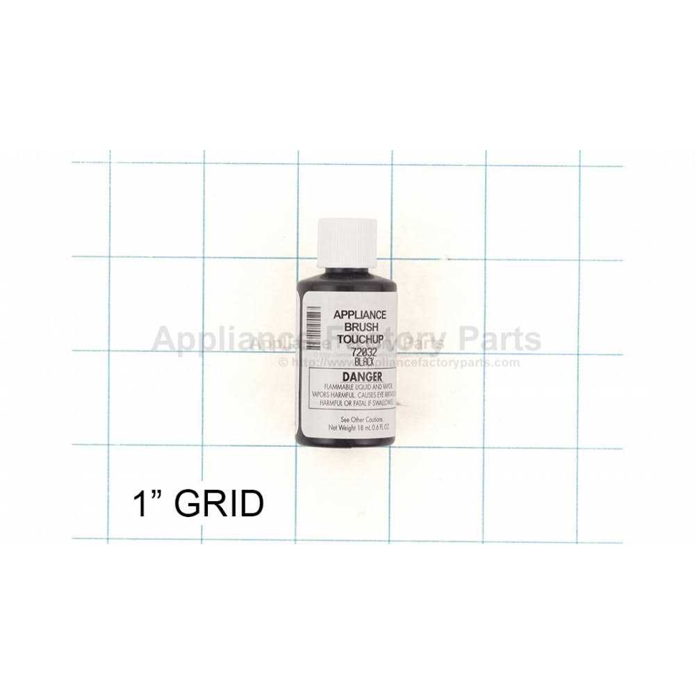72032 Whirlpool Black Touchup Paint - Image 3
