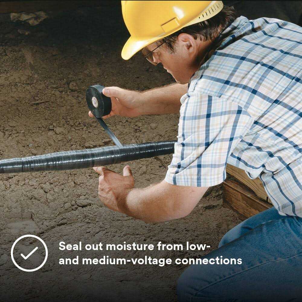 3M Scotch 130C Linerless Splicing Tape 130C-2X30FT - Image 3