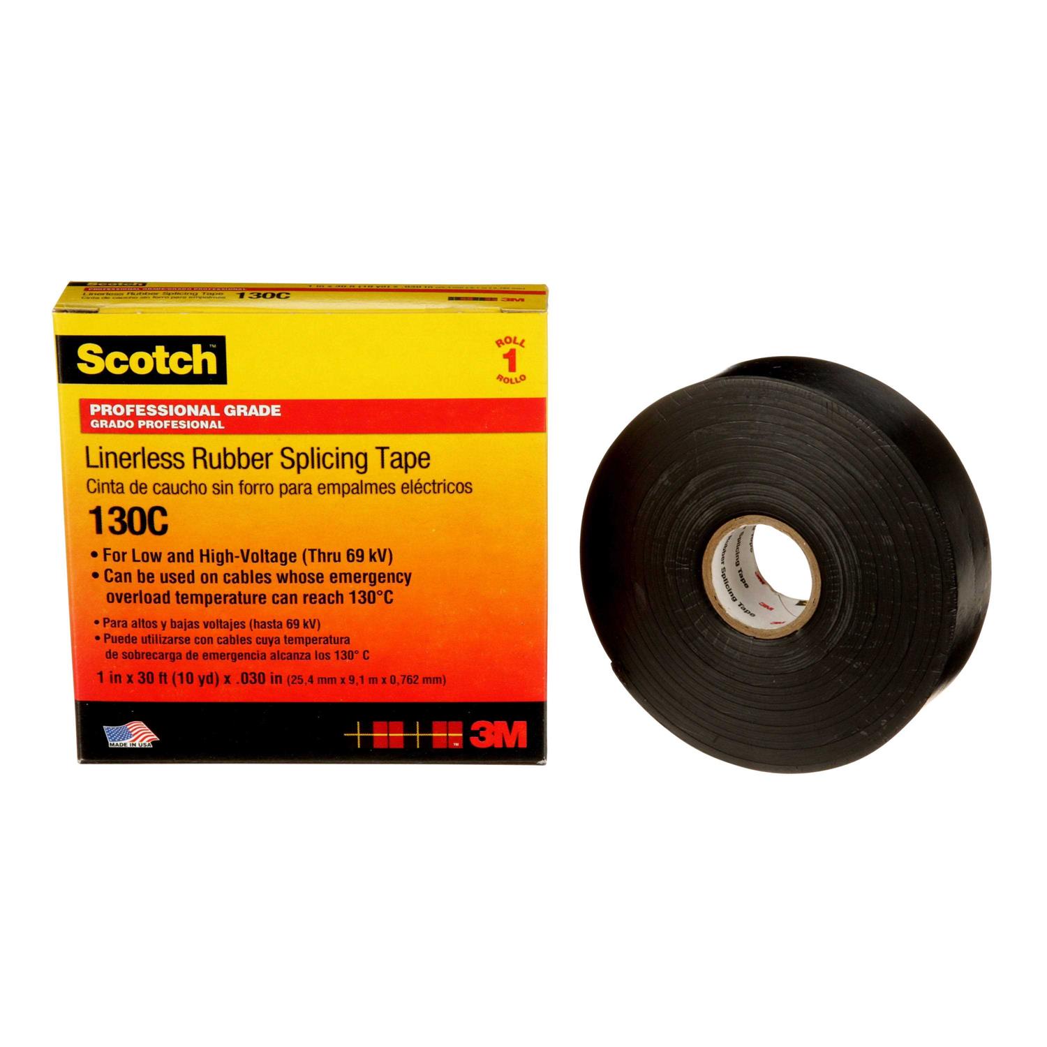 3M Scotch 130C Linerless Splicing Tape 130C-2X30FT - Image 5