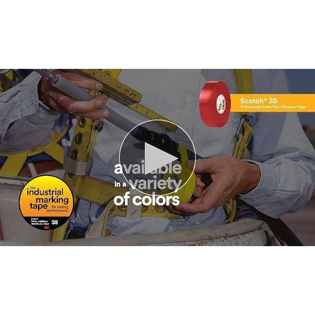 3M Scotch 35 Color Coding Electrical Tape - Image 3