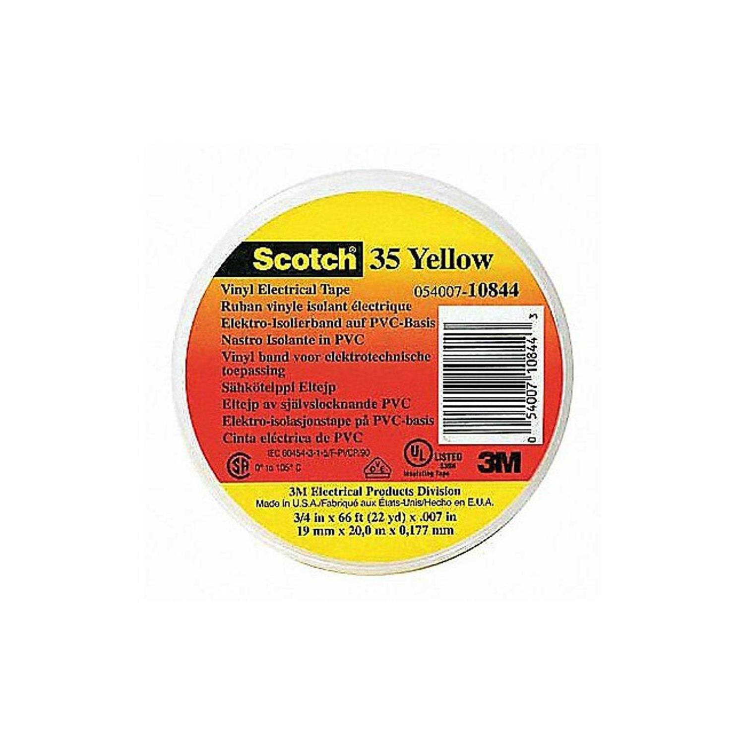 3M Scotch 35 Color Coding Electrical Tape - Image 4
