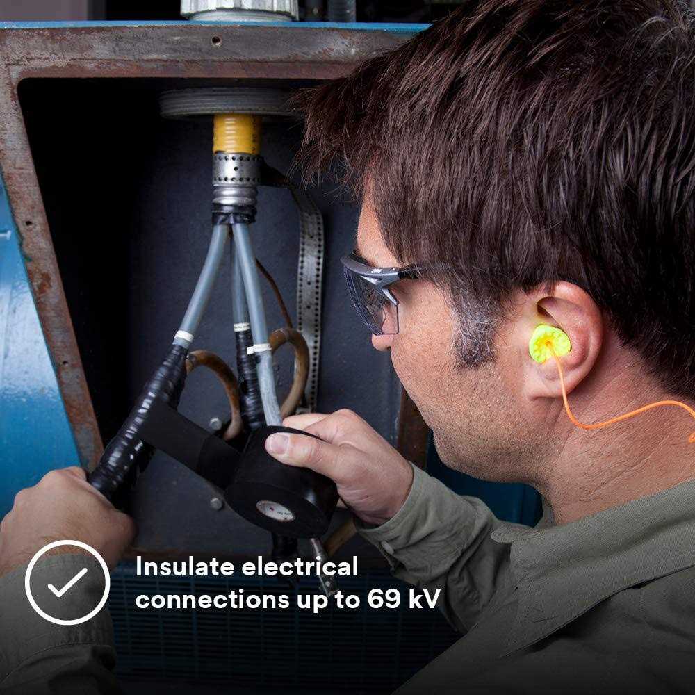 3M Scotch 130C Linerless Rubber Splicing Tape 130C-1X30FT - Image 4