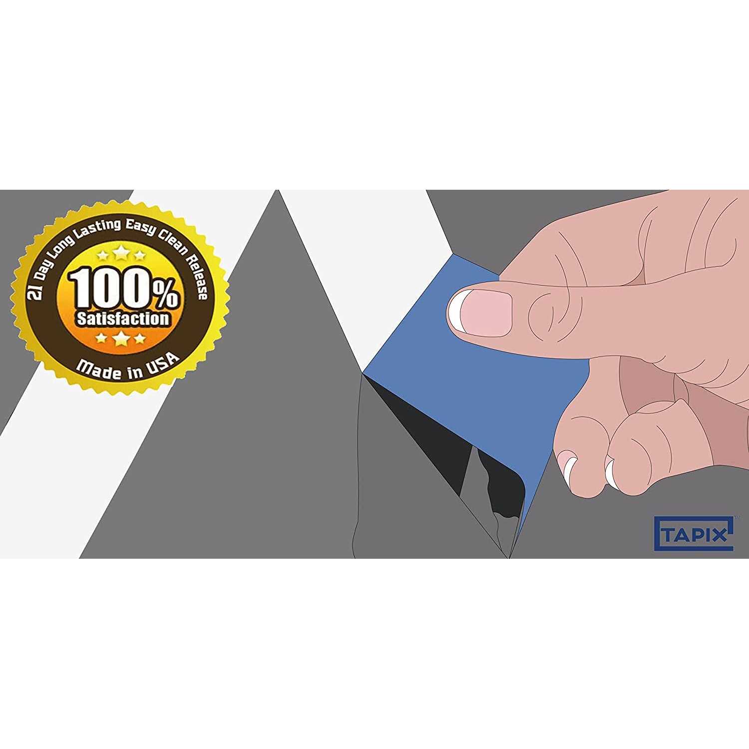 Wide Blue Painters Tape 60 Yards 3D Tape - Image 5