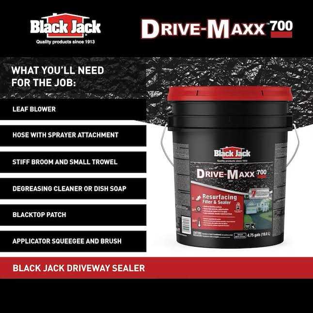 Black Jack 4.75 gal. Drive-Maxx 700 Filler and Sealer - Image 5