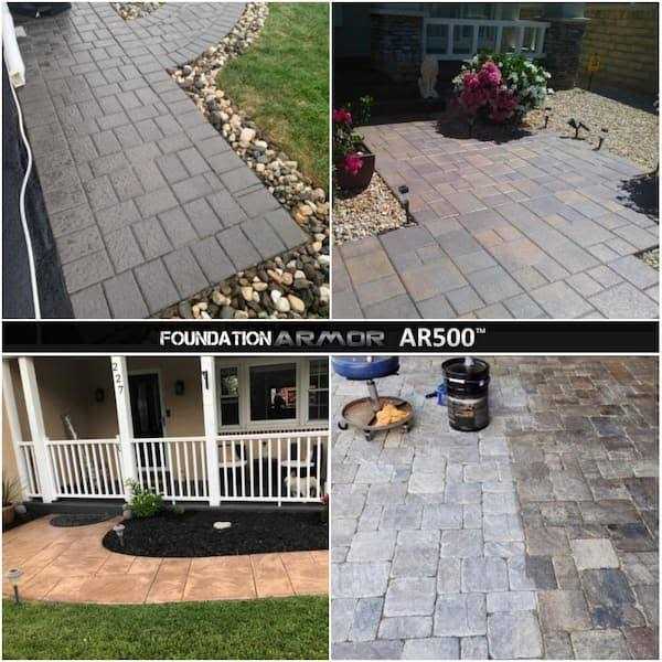 5 Gal Armor AR500 High Gloss Solvent Based Acrylic Concrete Sealer and Paver - Image 4