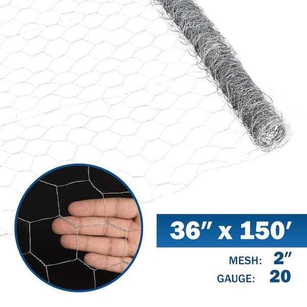 Fencer Wire 20-Gauge Poultry Netting with 1 in. Mesh - Image 4