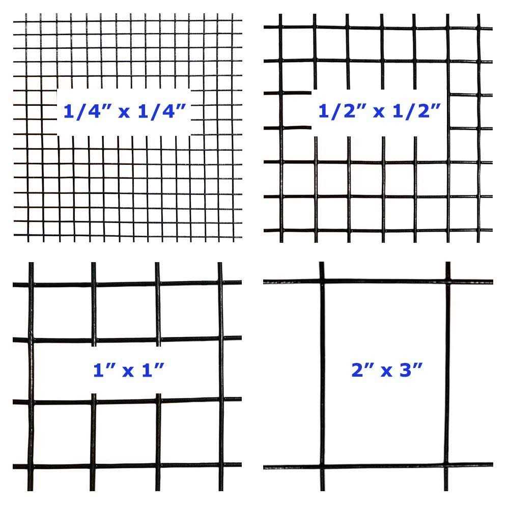 Mtb Galvanized Welded Wire Mesh Garden Economy Fence 50 Foot-1 Inch x 1 Inch 16ga - Image 3