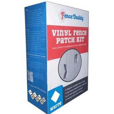 Vinyl Fence Repair Kit in White - Image 3