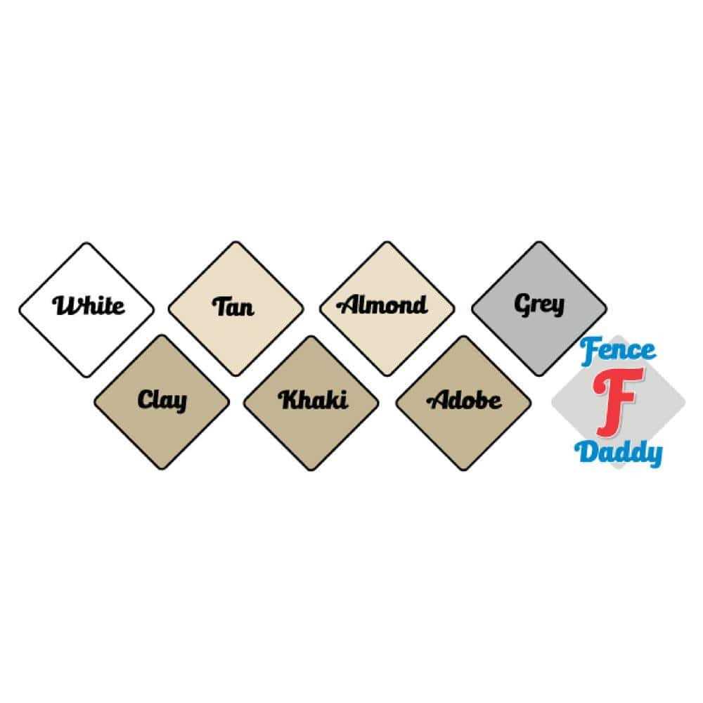 Vinyl Fence Repair Kit in White - Image 4