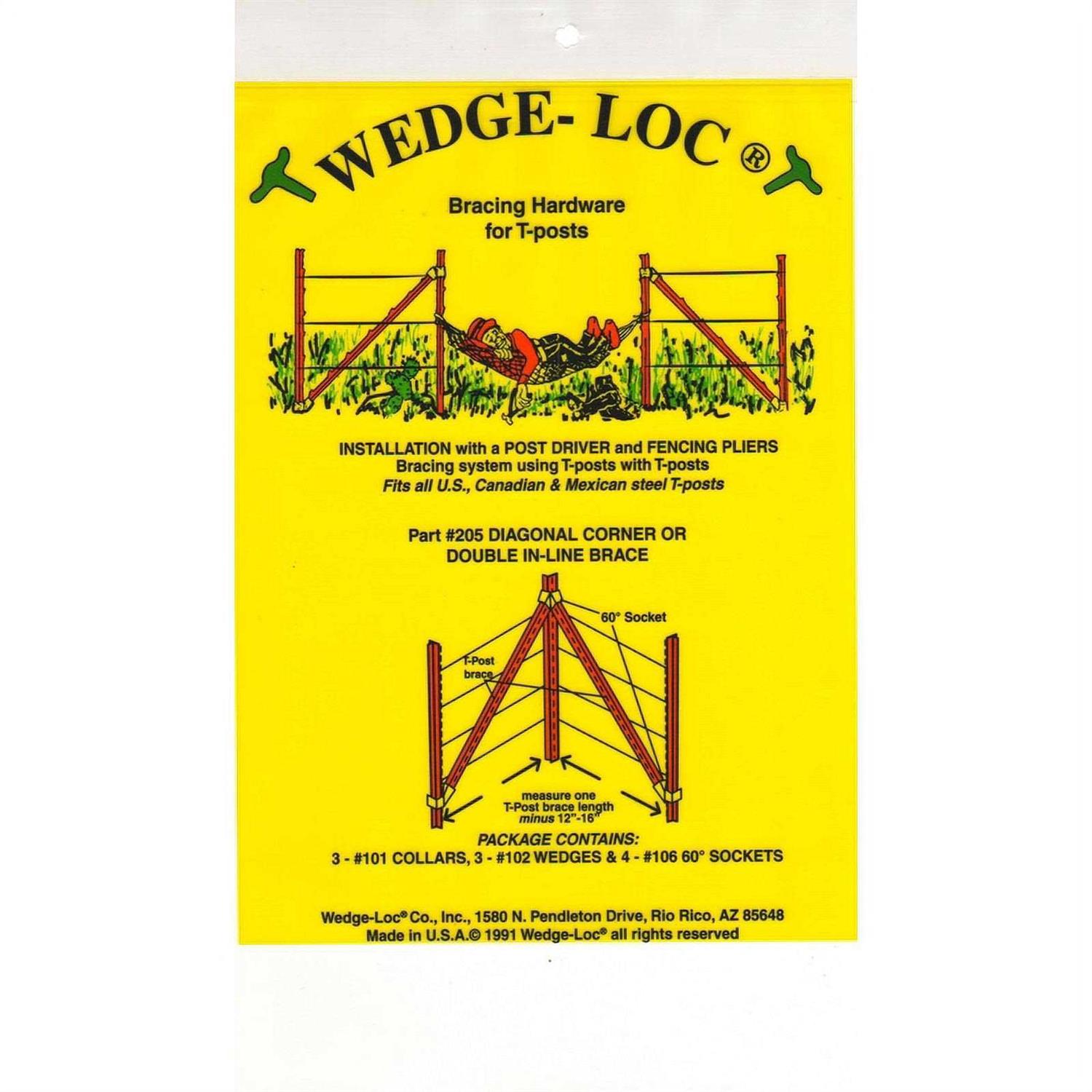 Wedge Loc 205 Corner & Inline Brace Set - Image 3