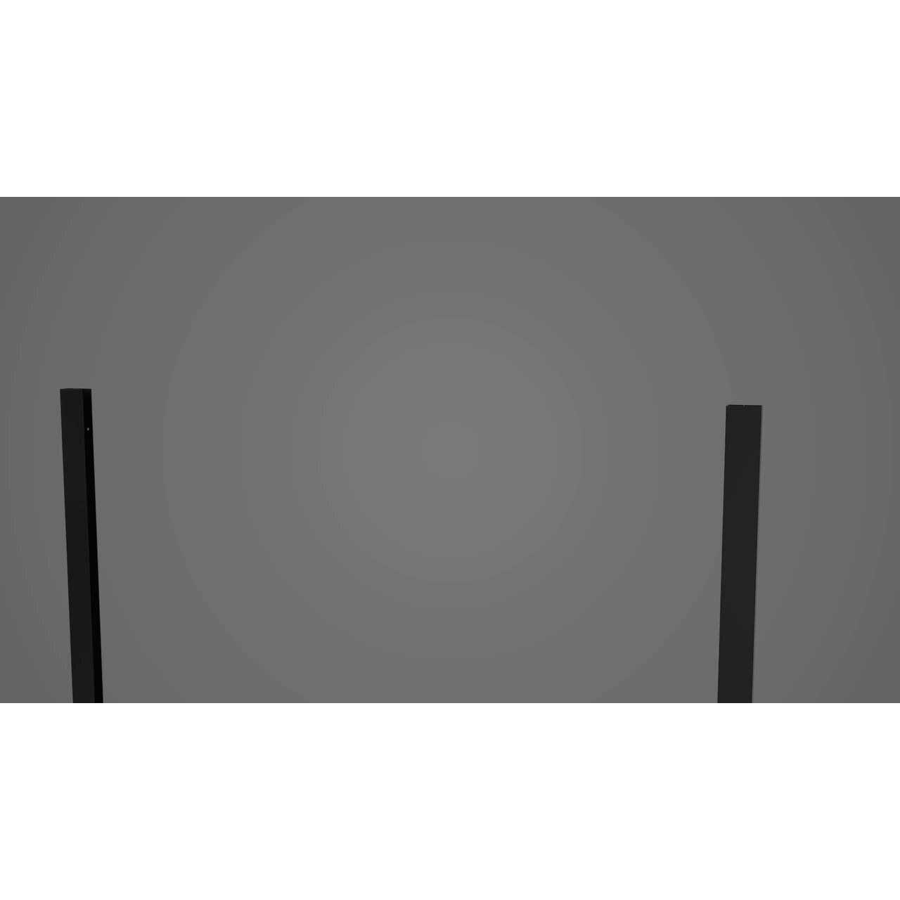 Enclo Privacy Screens 6ft Florence Freestanding WoodTek Vinyl Outdoor Privacy Screen and Planter Box Kit - Image 3