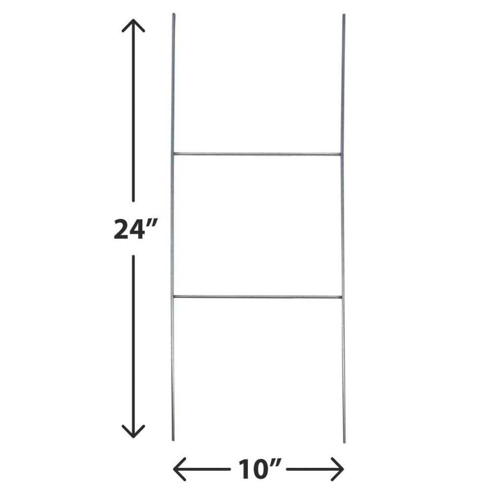 Sturdy Metal Wire Yard Stakes for Yard Signs - Image 4