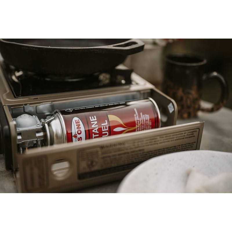 GasOne Gas One 8oz Camping Fuel Canisters for Portable Gas Stoves - Image 4