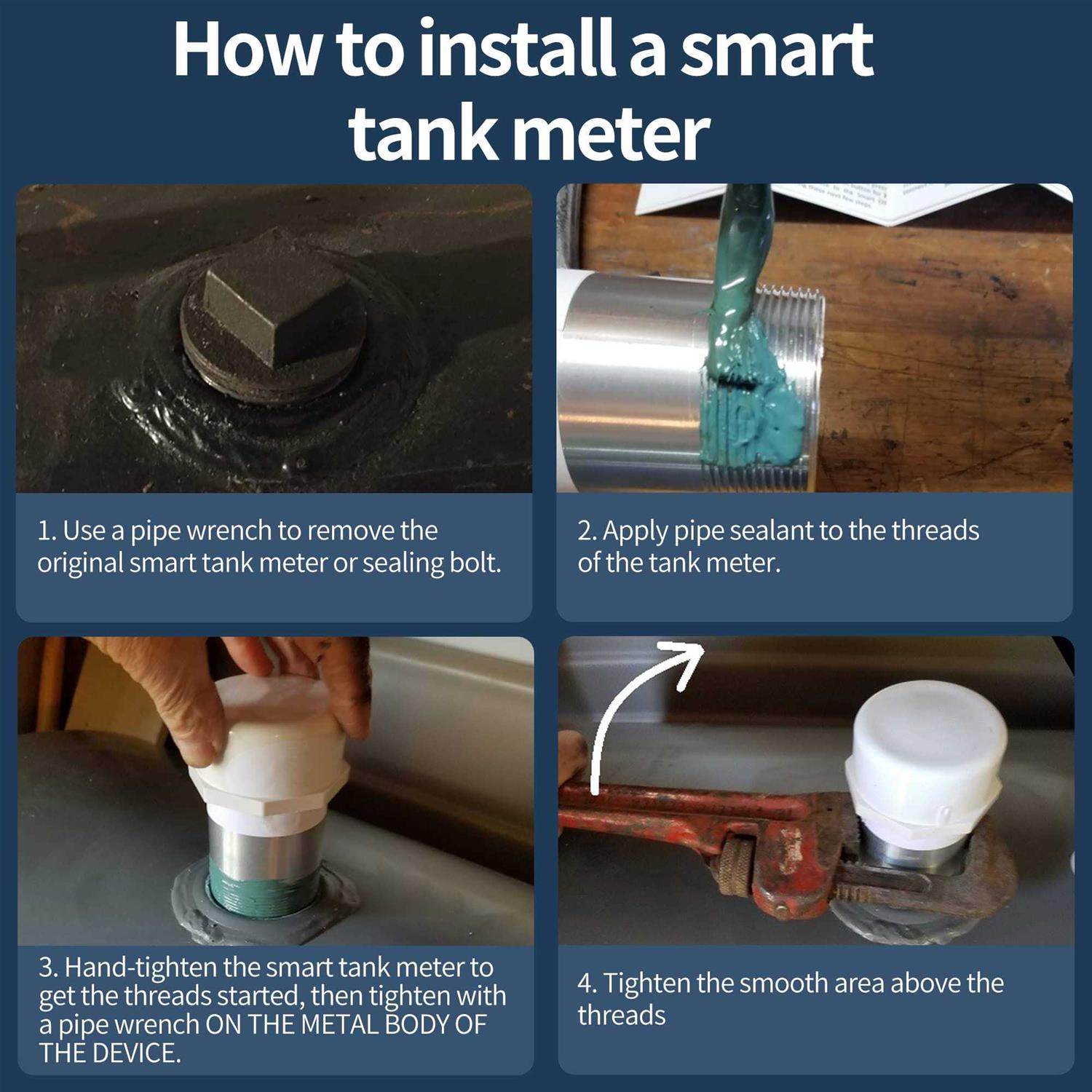 Home Heating Oil Tank Gauge for 275 330 550 Gallon Wifi Smart Oil Tank Meter Home Addition for Indoor and Outdoor Use - Image 4