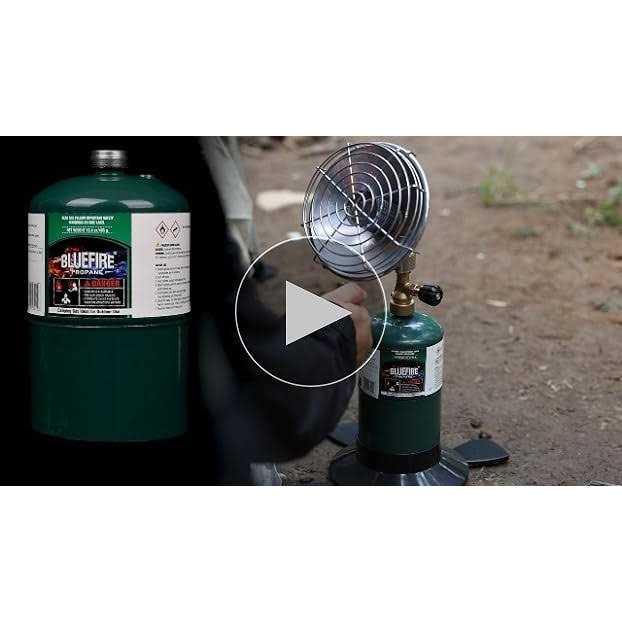 Hotdevil BLUEFIRE 16.4 oz Propane Replacement Fuel Camping Gas Cylinder Pack All Purpose Portable Canister Coleman Propane Gas Tank for Camping Stove - Image 5