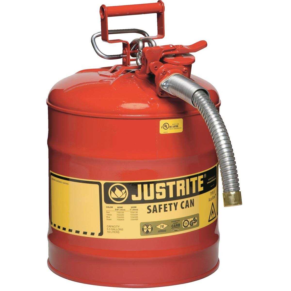 Justrite AccuFlow Type II Safety Can - Image 5