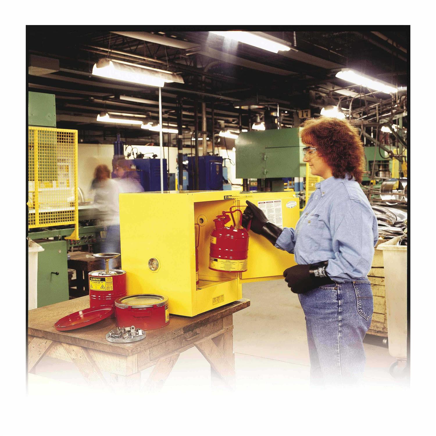 Justrite 10301 Type I Steel Flammables Safety Can - Image 3