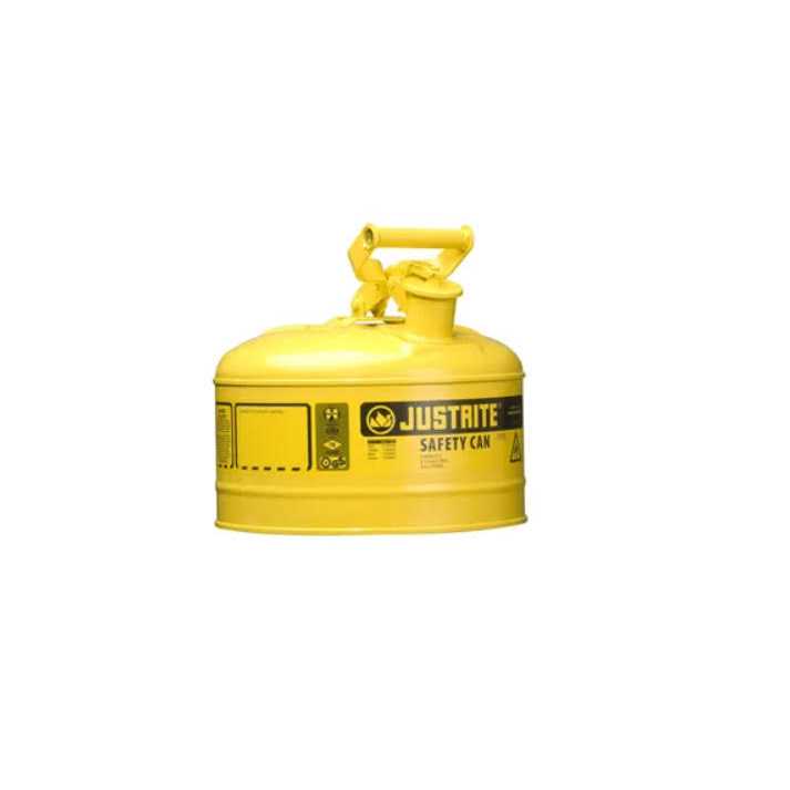 Justrite 10301 Type I Steel Flammables Safety Can - Image 5