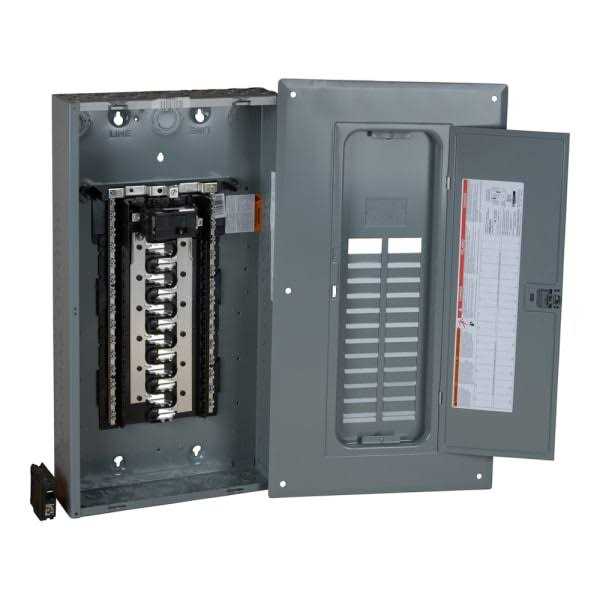 Square D HOM2448M100PCVP Homeline Indoor Convertible Main Breaker Load Center - Image 4