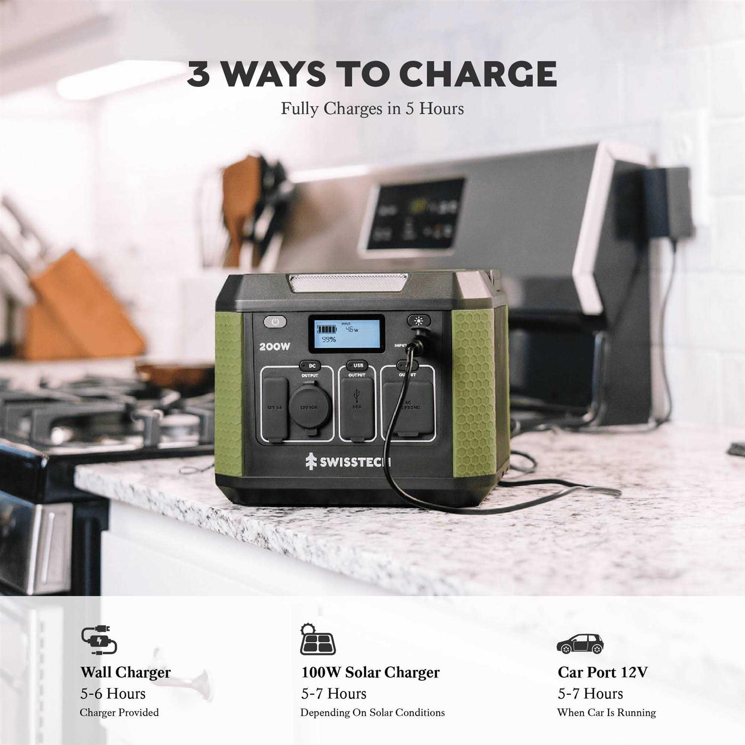 Swiss Tech Kompakt Portable Power 33649 - Image 3