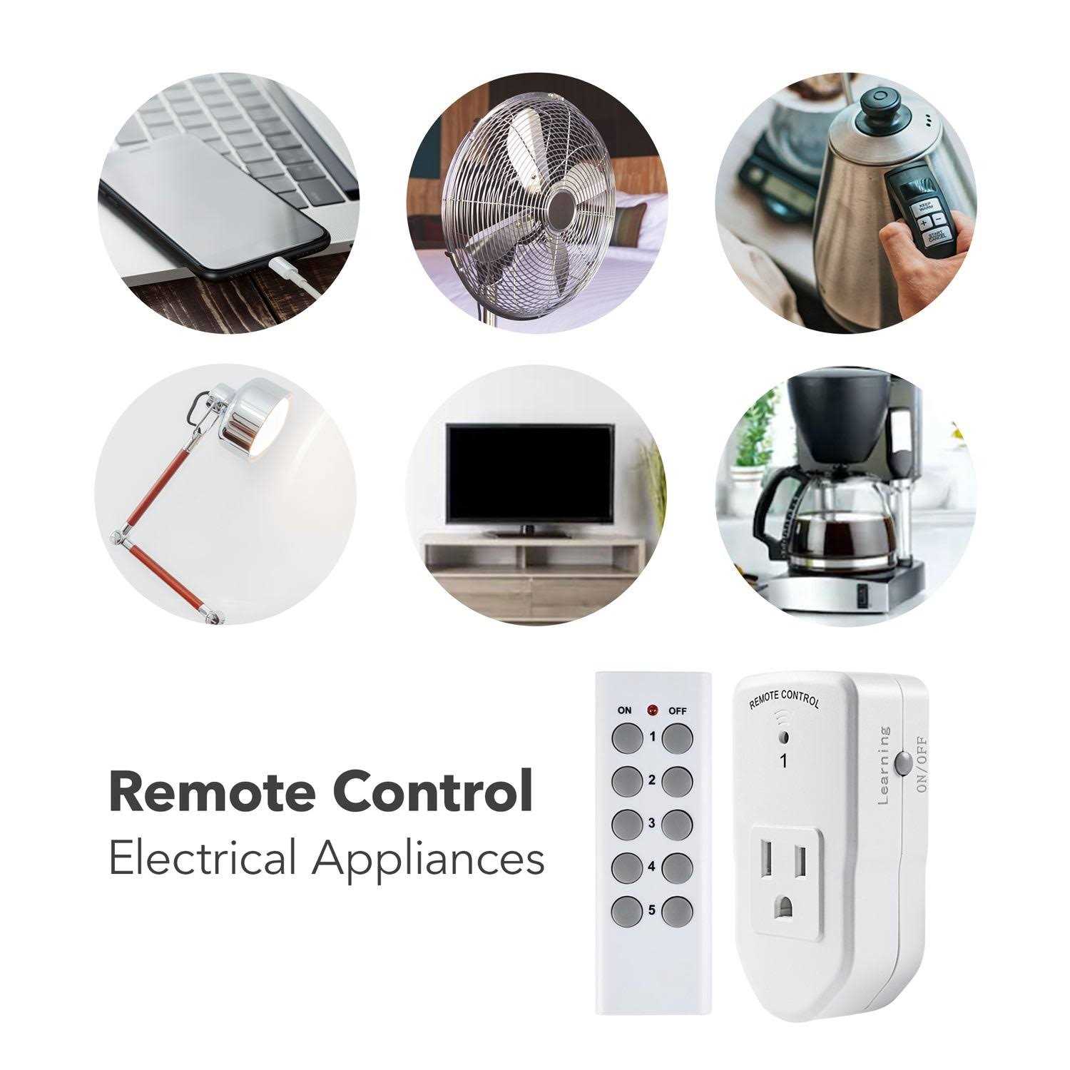 Wireless Remote Control Electrical Outlet Switch BN-LINK - Image 4