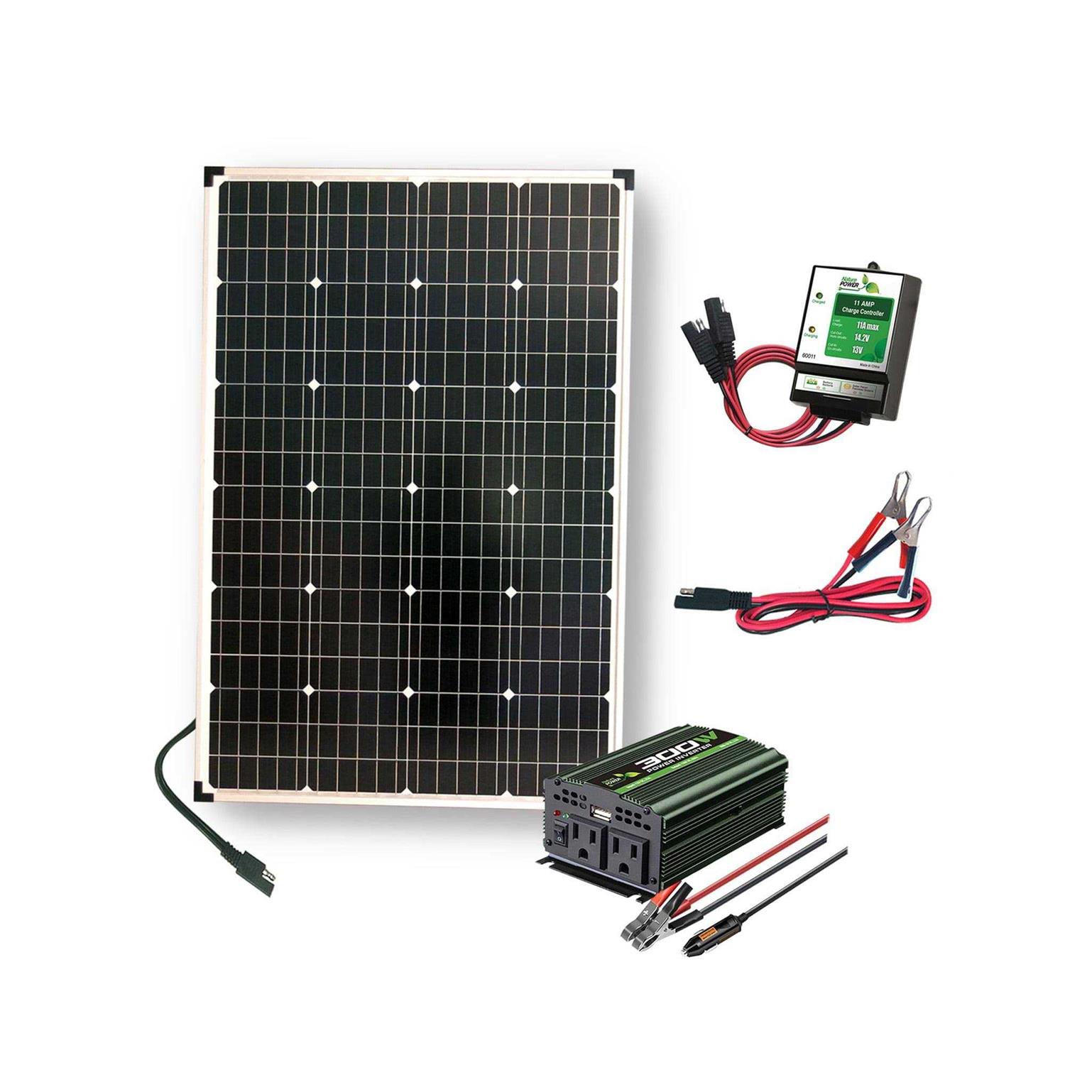 Nature Power 110 Watt Complete Solar Panel Kit