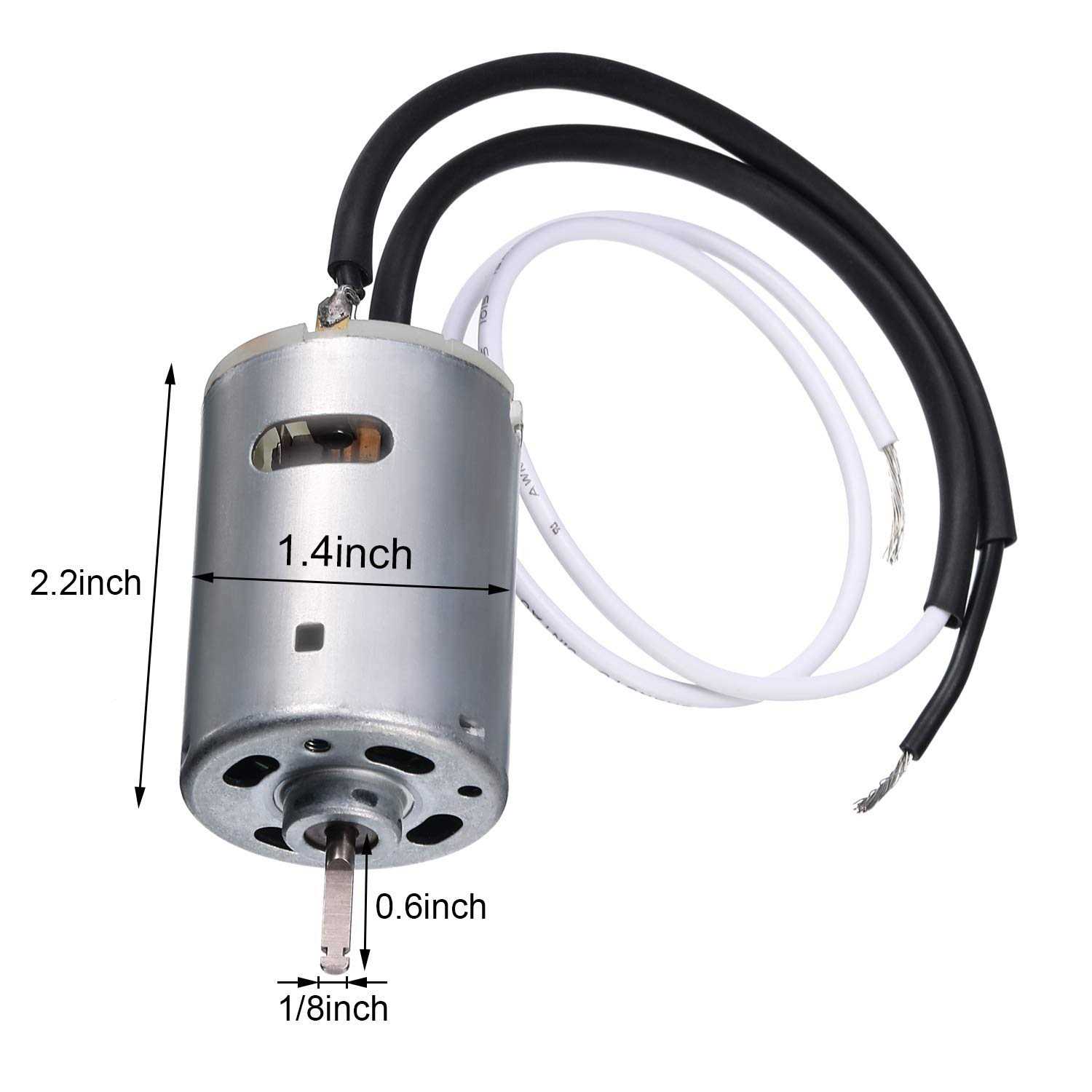 6 Replacement White RV Vent Fan Blade with 12V D-Shaft RV Vent Motor,Compatible with Heng's - Image 3