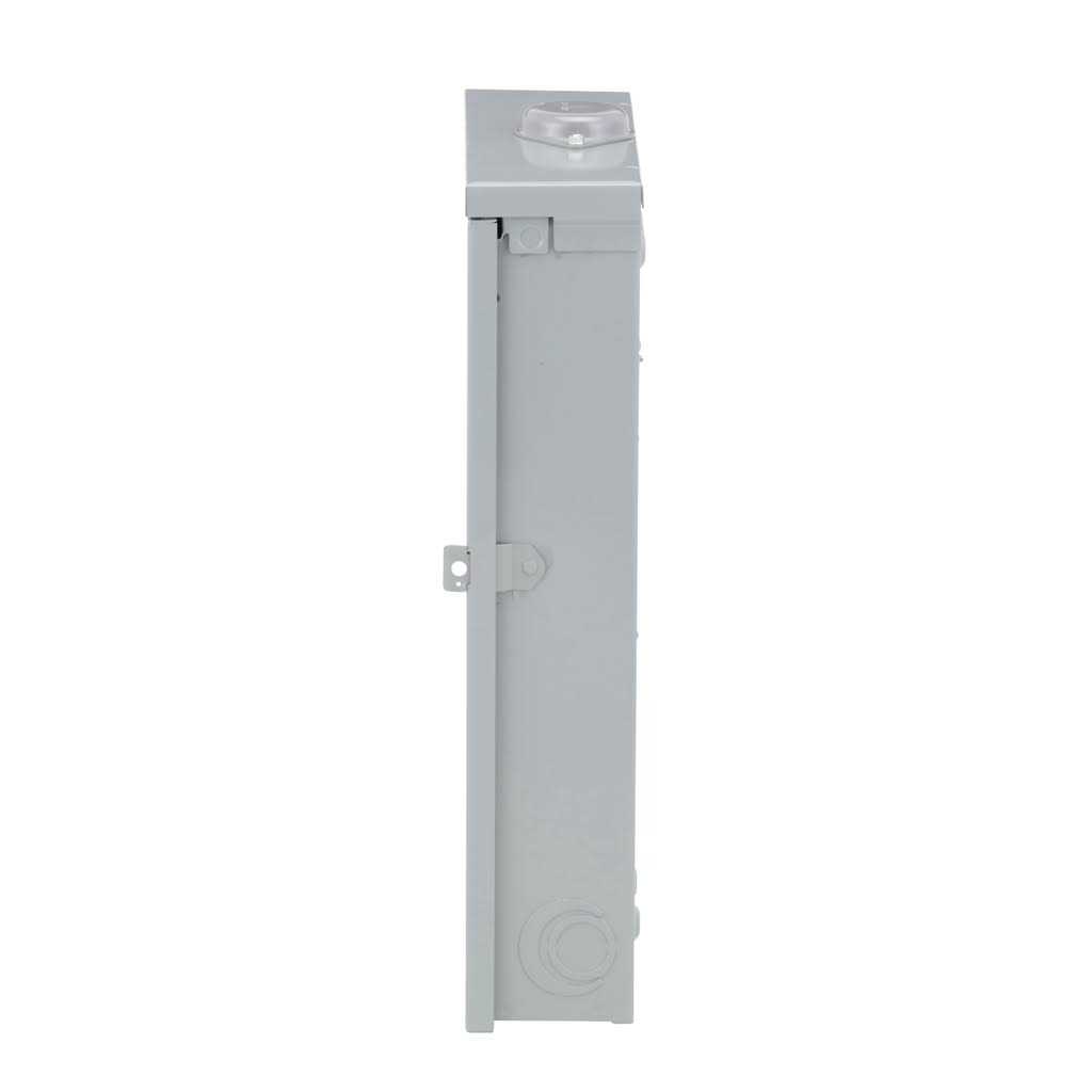 Square D HOM2040M100PRB Homeline Outdoor Main Breaker Load Center - Image 2