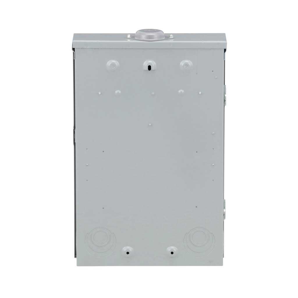 Square D HOM2040M100PRB Homeline Outdoor Main Breaker Load Center - Image 4