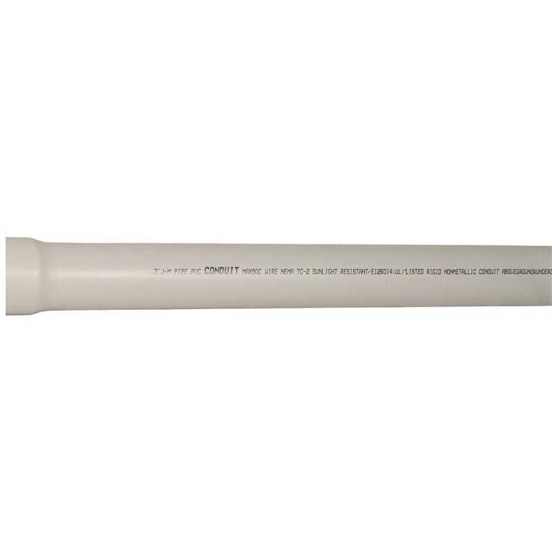 Cantex Conduit Schedule 40 3 in 10 ft PVC A52DA12 - Image 5