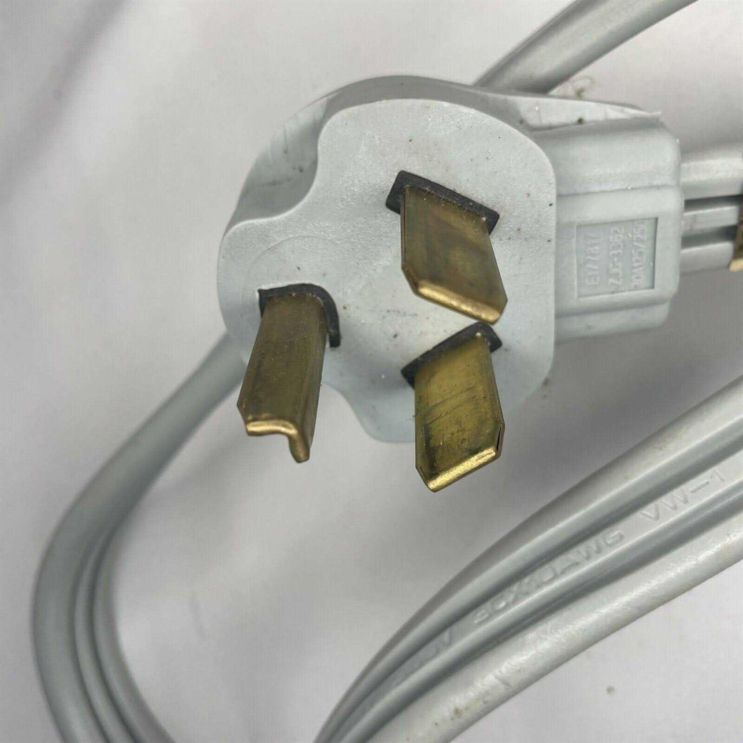 Utilitech 6-ft 3-Prong Gray Dryer Appliance Power Cord - Image 4