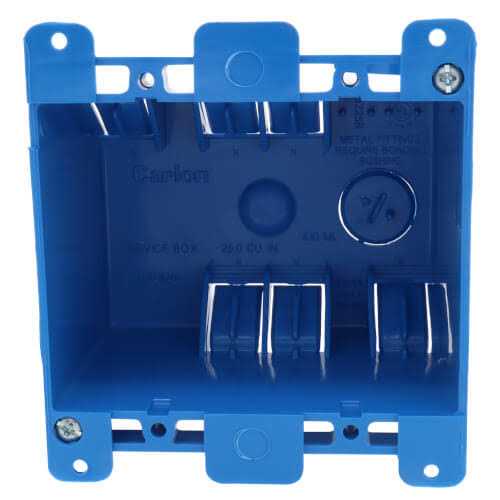 Carlon Outlet Box 2 -Gang PVC - Image 2