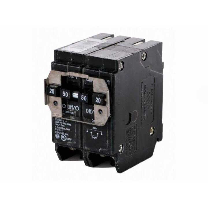 BQ220250 Eaton Quad Circuit Breaker - Image 4