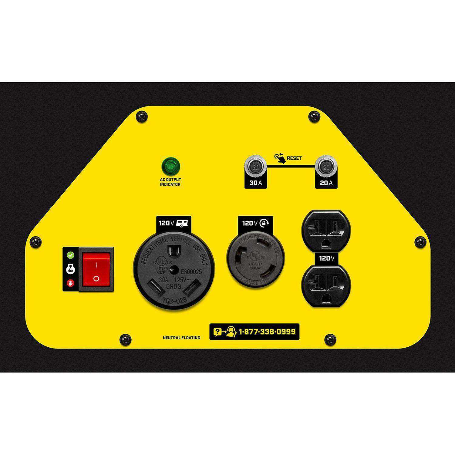 Champion Power Equipment 3500W/4375W Dual Fuel Generator - Image 5