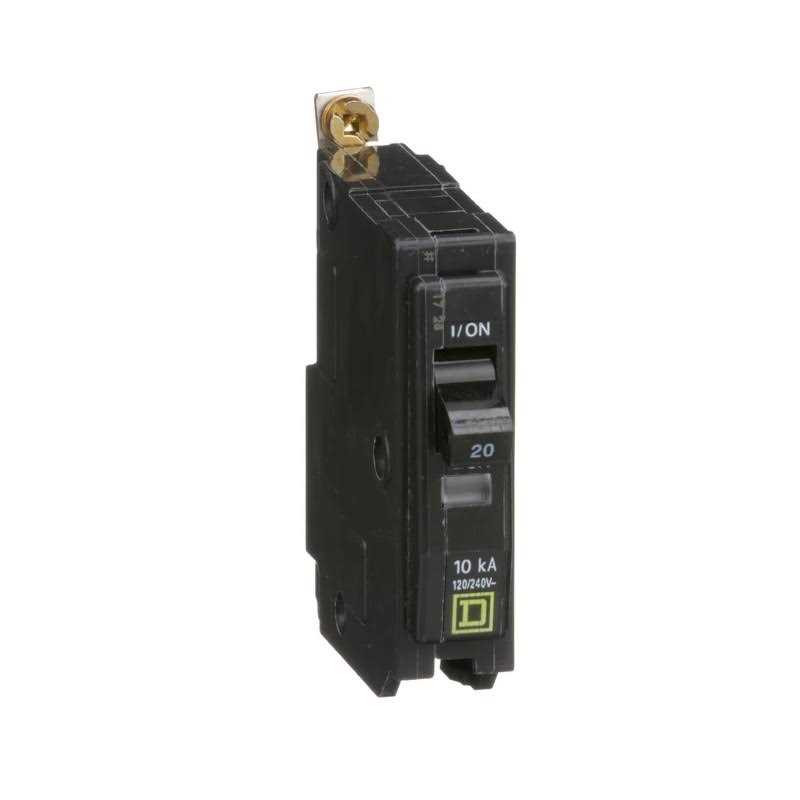 Square D QO 20 amp Single-Pole Bolt-On Circuit Breaker QOB120CP - Image 4