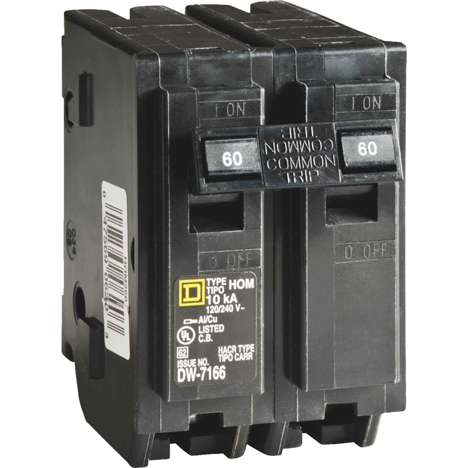 Square D Homeline Circuit Breaker 60