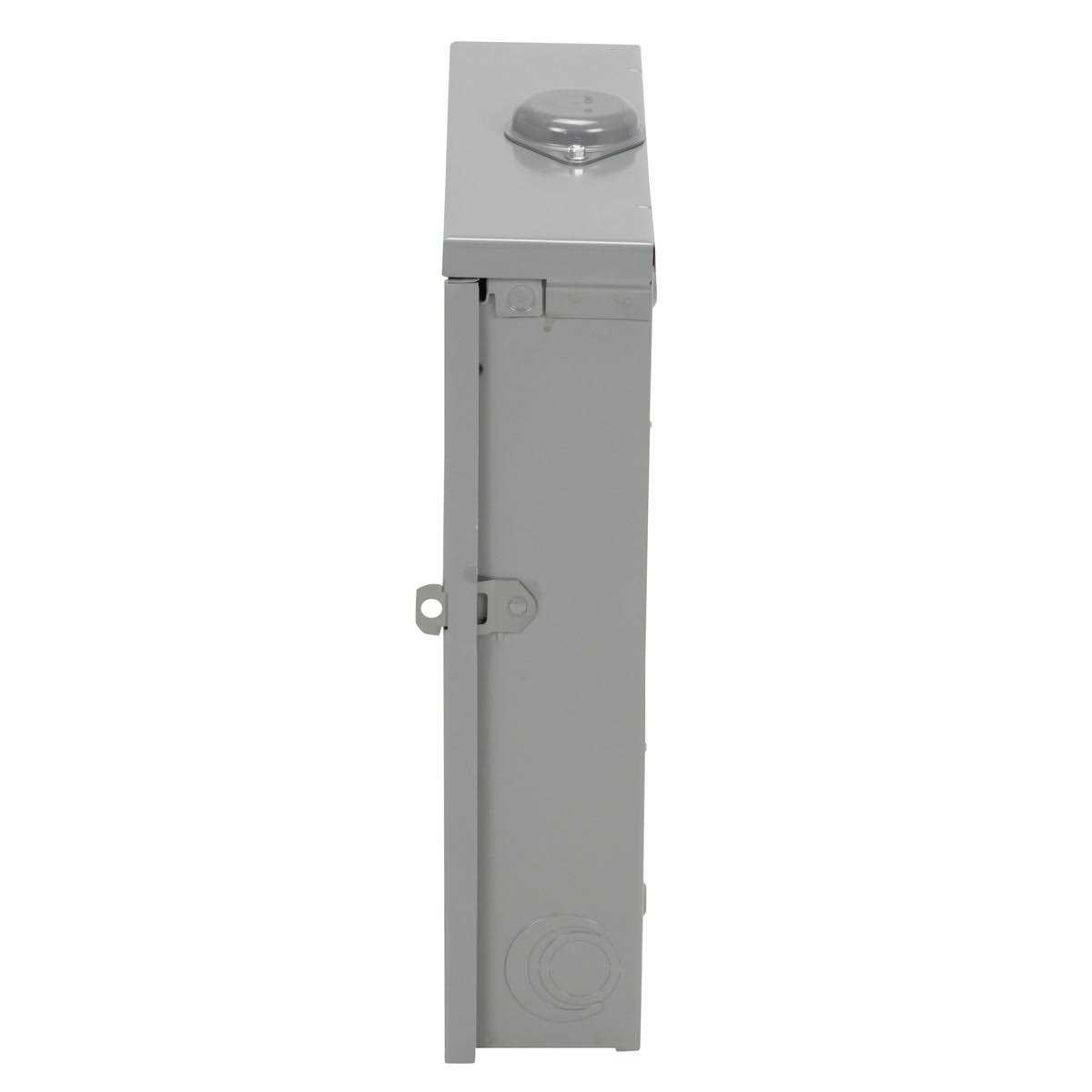 Square D HOM816M100PRB Homeline 8 Space 16 Circuit Convertible Load Center Main Breaker - Image 3