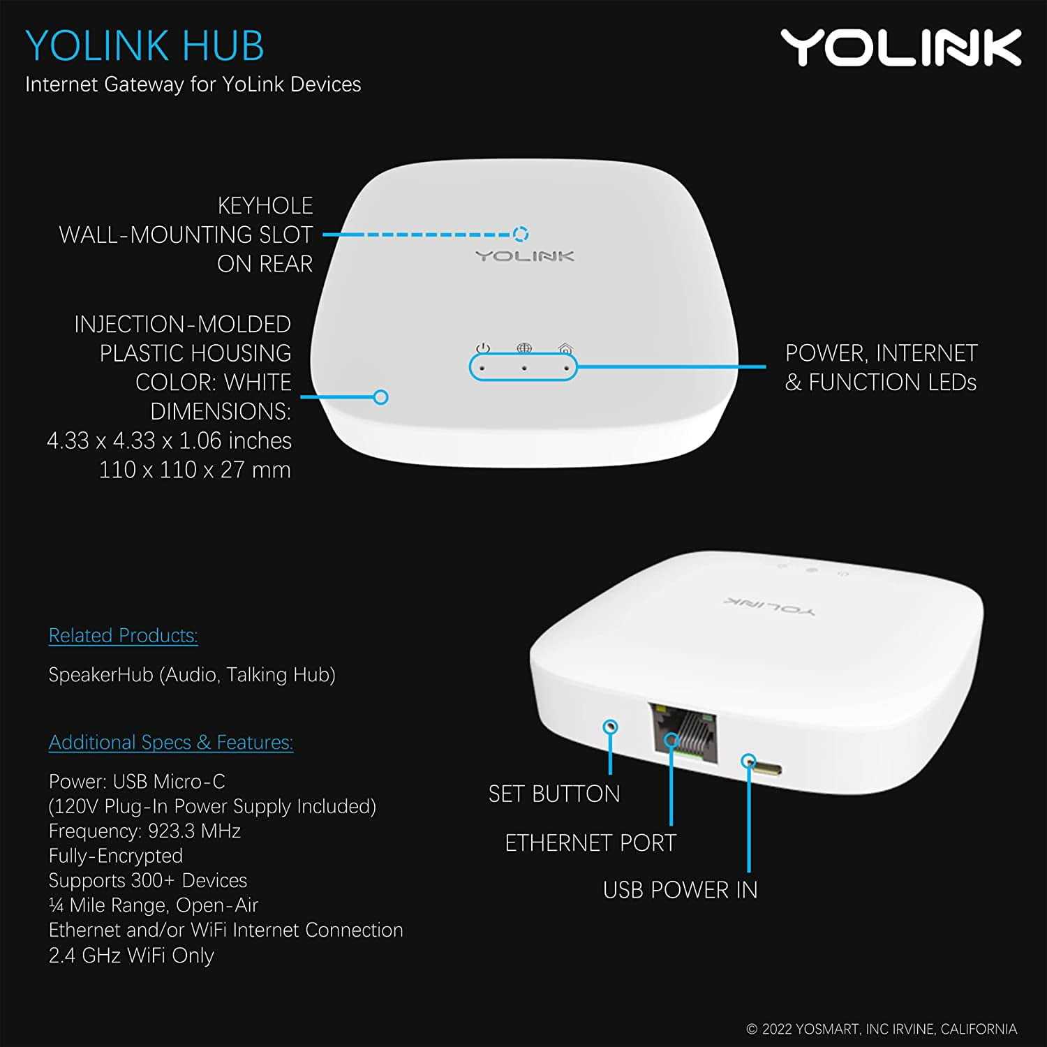 YoLink Hub Central Controller Only for YoLink Devices - Image 4