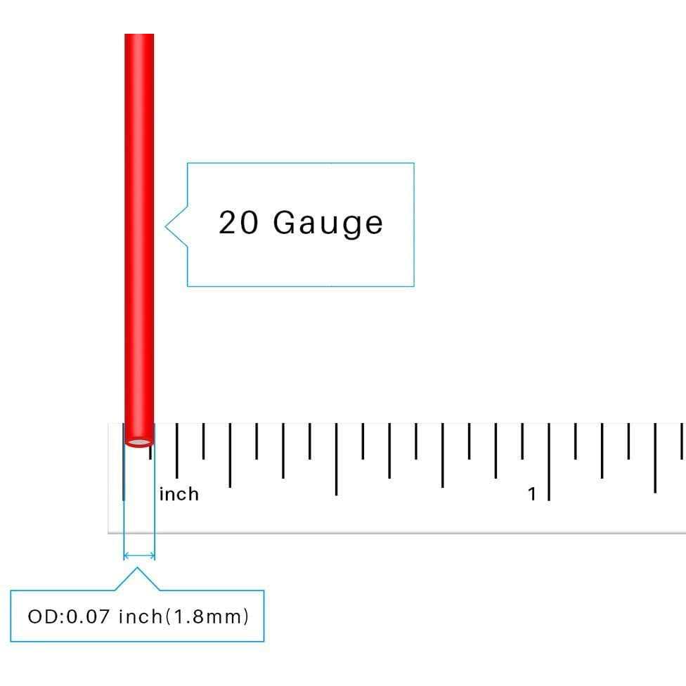 BNTECHGO Gauge Silicone Wire 10 ft red and 10 ft Black Flexible AWG Stranded Copper Wire - Image 3
