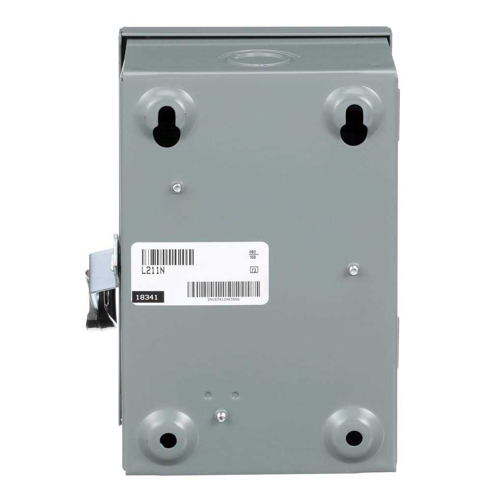 Square D Light Duty Safety Switch 30 Amp L211N - Image 2